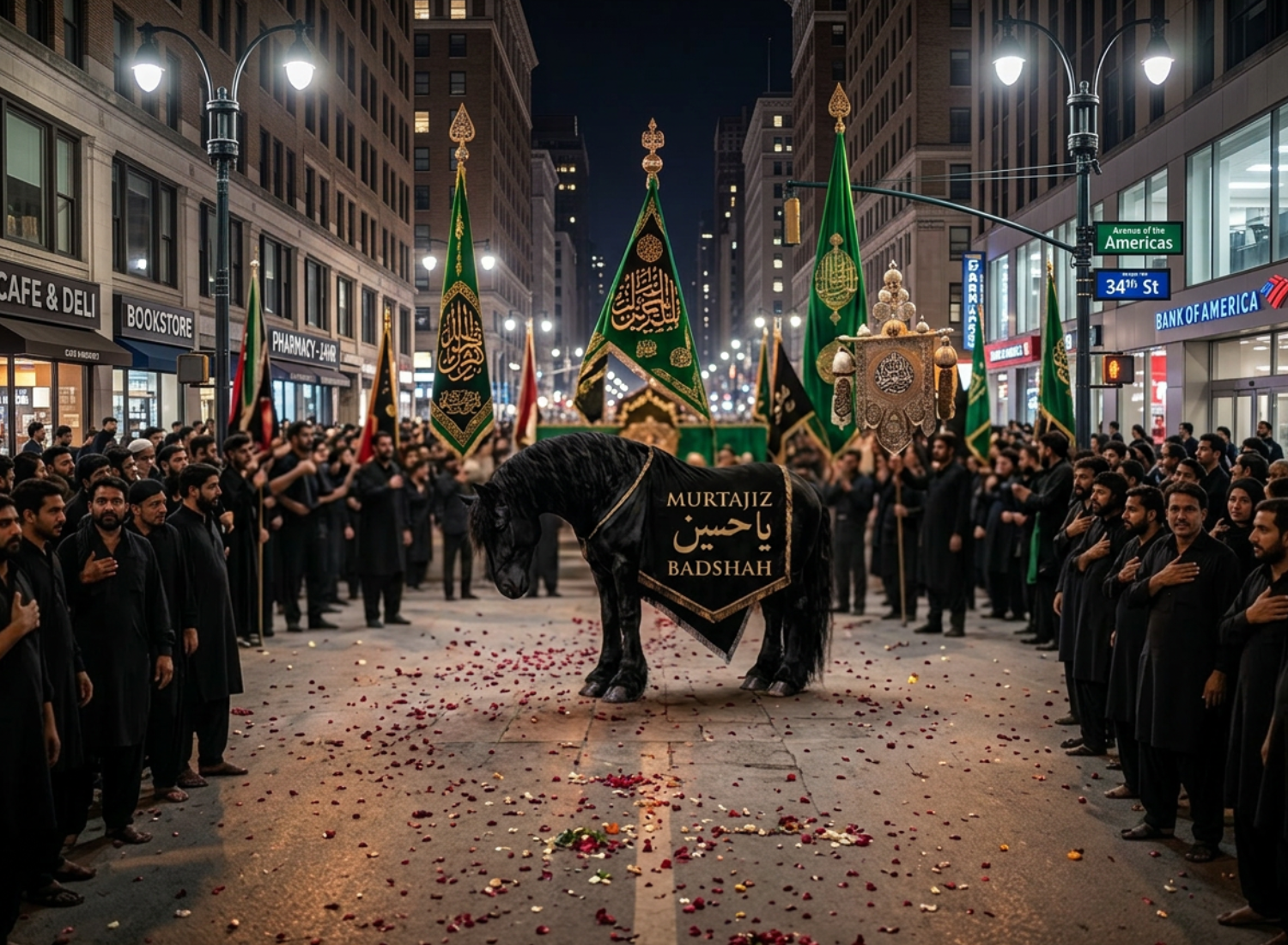 Ya Hussain Flag